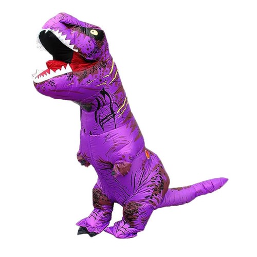Cartooninflatable dinosaur - up,