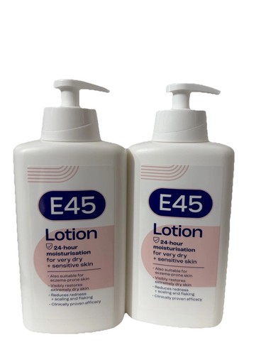 E45 lotion 24 hour - x2,