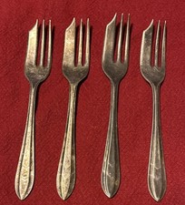 Set of Four Three Pronged