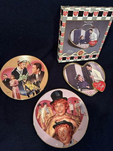 Love lucy plates - love,