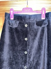 Ladies Black Stretchy Cord