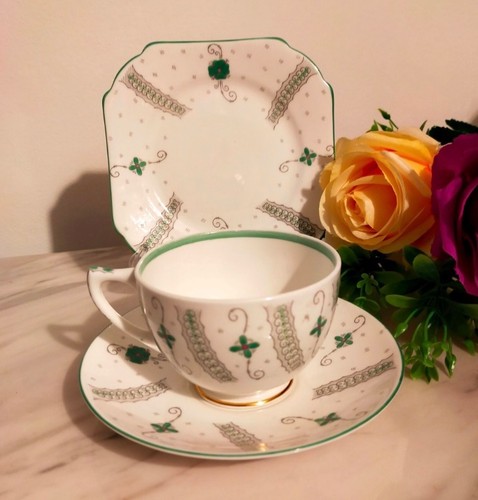 Shelley teacup trio 1940s - teacup, trio:
