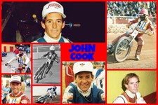 IPSWICH WITCHES LEGENDS--JOHN COOK--SPEEDWAY PROGRAMME BOARD