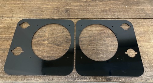 Black front head - front, light