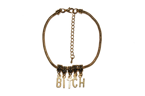Bitch euro anklet ankle - anklet, chain
