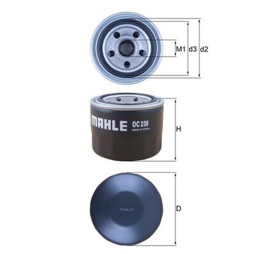 Oil filter for bedford - filter,