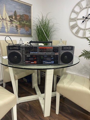 Vintage retro philips boombox - philips,