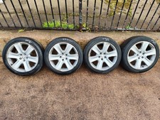 JAGUAR S-TYPE X204 SET OF 4 18'' ALLOY WHEELS WITH TYRES