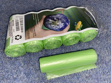 Bin Liners 6L Biodegradable/Compostable / Food Waste / Recycling bin bags 5x120+