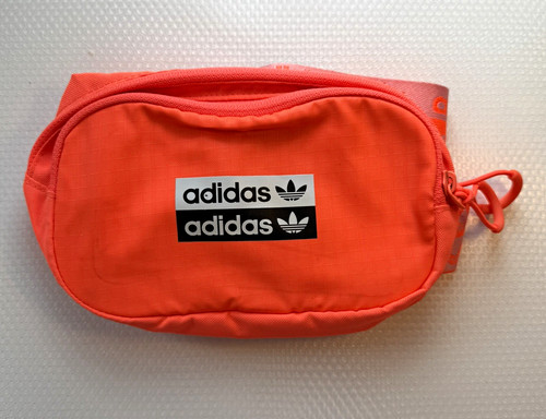 Adidas orange bumbag zip - adidas, pouch