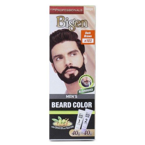 Beard colour dark brown - colour,