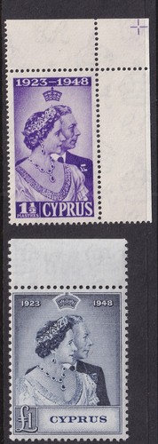 Cyprus 1948 royal silver - 1948,
