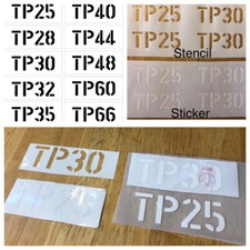 Tyre pressure stencil - tyre,