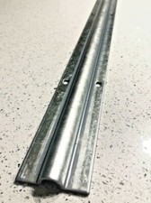 Bolt down Sliding Gate Floor Track, 1m length for any 20mm dia wheels 