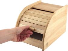 Mini Wooden Bread Bin Small