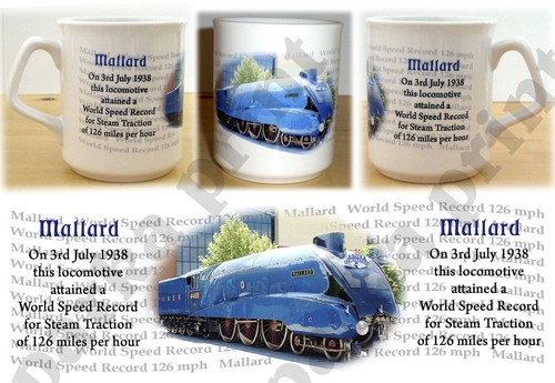 Mallard steam train locomotive - steam,