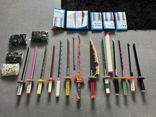 Joblot 13 x Nano Block Nanoblock Demon Slayer Swords