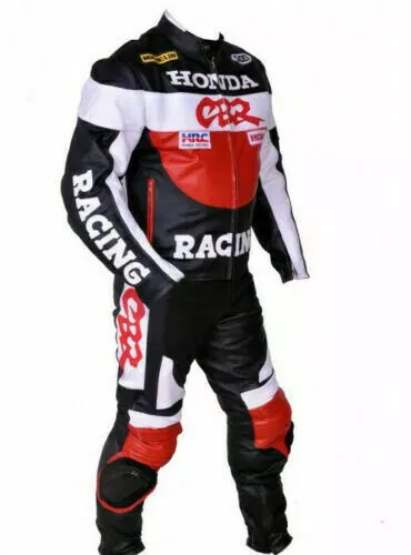 Honda cbr red cowhide leather - honda,