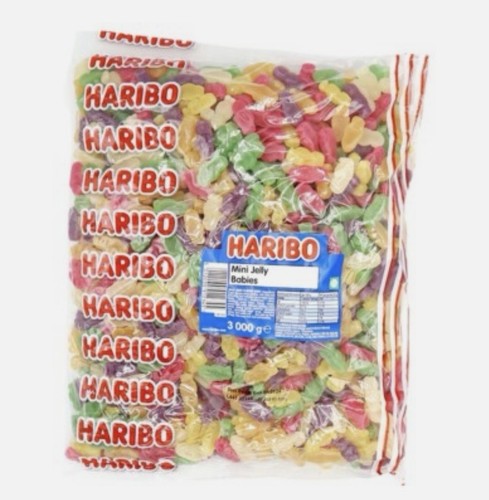 Haribo mini jelly babies - mini, –