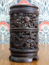 Antique Chinese Qing Carved