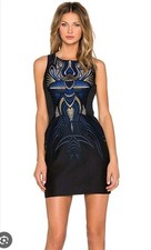 Sass And Bide Spirit Lines Talisman Embroidered Mini Dress US Size 2, AU size 6