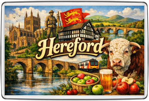 Hereford cathedral wye bridge - cathedral,
