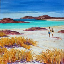 MARY STEVENSON CONTEMPORARY SCOTTISH COLOURIST UNFRAMED OIL DIRECT FROM ARTIST