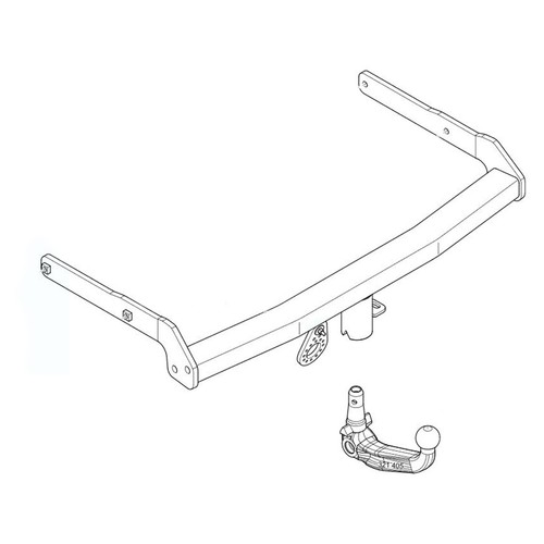 Westfalia towbar for audi - audi, a6