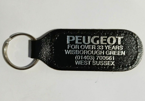 Peugeot foil printed - printed, leather