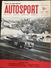 Autosport 22 January 1965 Hill Brabham Win New Zealand Tasman GP Test Renault 16
