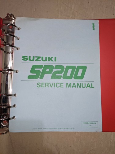 1989 1990 suzuki sp200 - suzuki,
