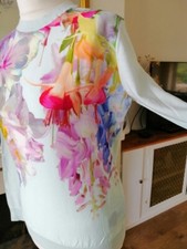 NEw Stunning Ted Baker designer hanging garden front jumper 2 UK 10