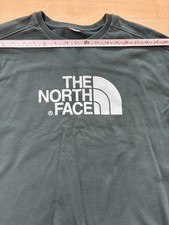 Youth/boys green North Face jumper, good condition