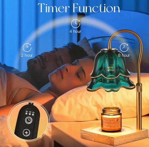 Candle warmer lamp - candle, timer