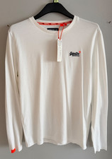Superdry mens White Orange