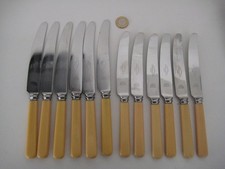 12 VINTAGE DINNER SIDE CUTLERY