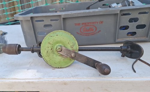 Vintage breast hand crank - hand,