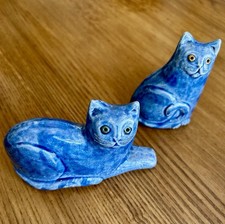 Vintage Studio Pottery Blue