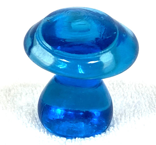 Miniature art glass aqua - art,