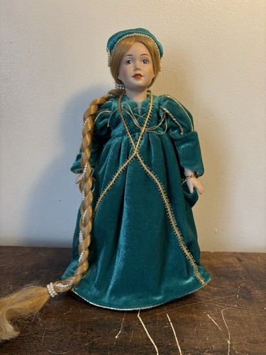Porcelain doll danbury mint - porcelain,