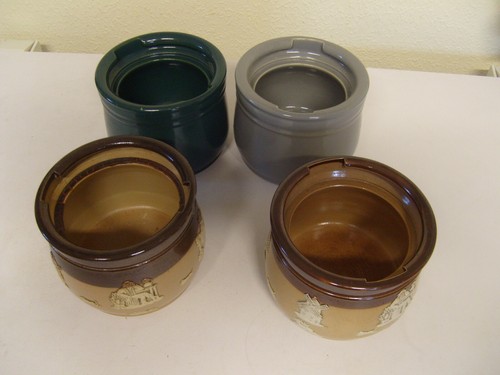 Four royal doulton - royal, tobacco