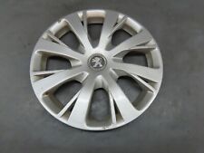 One 15" (2017) Peugeot 208 Wheel Rim Trim Hub Cap (A) - 8 Spoke