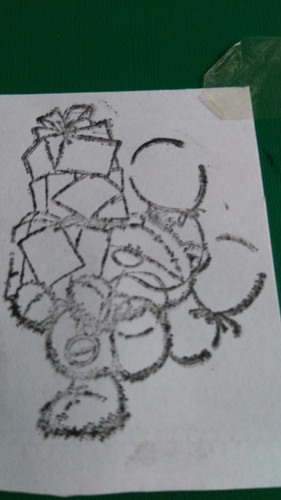 Clear stamp bear with - stamp,