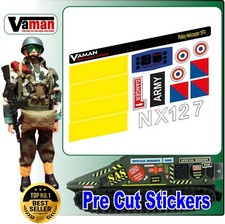 Action Man Stickers Helicopter
