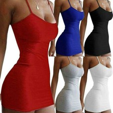 WOMENS PLAIN STRAPPY CAMI