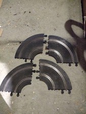 4 x Scalextric Classic Track Hairpin C156  PT/56 Inner Curve 90º Bend