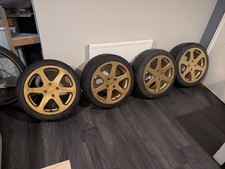 17x7j BIM ZEIT R BRIDGESTONE FORGED ALLOY WHEELS JDM 4x114.3