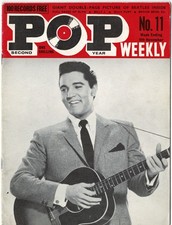POP WEEKLY No.11 09/11/63 VERY GOOD CONDITION