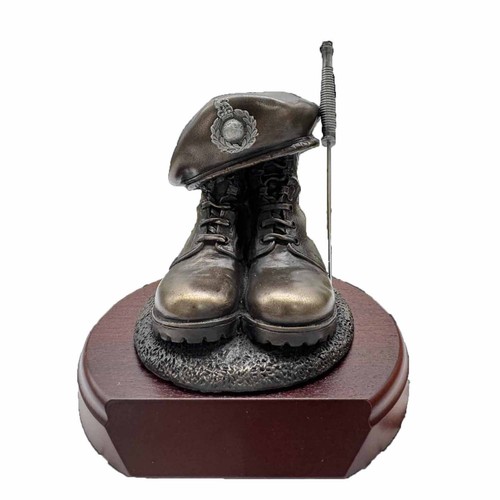 Royal marine boots and - royal, beret