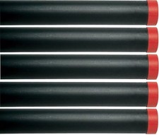 5 X Leeda 6ft 2.5" Plastic Rod